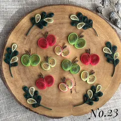 りんごちゃん&葉っぱモチーフセット🍎🌿　秋　クリスマス