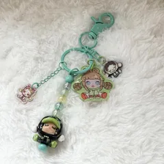 SKULLPANDA スカルパンダ アクリルキーホルダー キャラクター付き