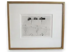 【真作】山本容子「シェークスピア」エッチング 直筆サイン 50部限定 版画 真作】山本容子「シェークスピア」エッチング 直筆サイン 50部