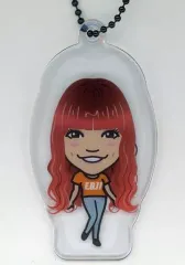 【中古】キーホルダー・マスコット(女性) 須田アンナ(E-girls) クリアチャーム E.G.11 ツアーTシャツver. EXILE TRIBE STATION オンラインカプセル