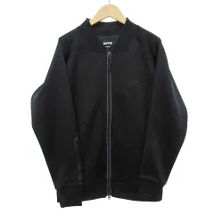 ザ・ダファー・オブ・セントジョージ The DUFFER of ST.GEORGE ブルゾン トラックジャケット ワンポイントロゴ ジップ ジャージ DF-E9-84404 黒 Lのサムネイル