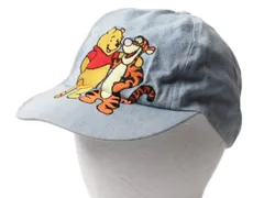 【お得なクーポン配布中!】 90s オールド キッズ ディズニー プーさん デニム ベースボール キャップ