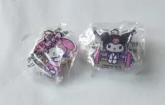 未開封 Sanrio(サンリオ) キーリング テニス マイメロディー ウエイトリフティング クロミ
