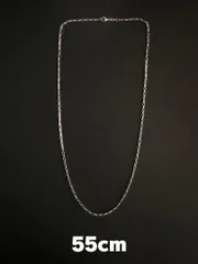 ベネチアンチェーンネックレス シルバー 2mm 55cm DH