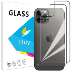 Huy iPhone 12 Pro 用のガラスフイルム iPhone 12 用の フイルム【2枚セッ】 日本旭硝子製 強化ガラス 液晶 保護フィルム 貼り付け簡単 硬度9H 防指紋