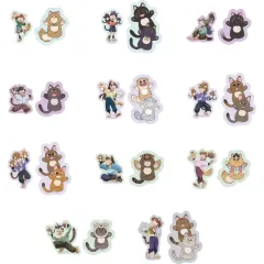 【中古】シール・ステッカー 全11種セット 「劇場版 忍たま乱太郎 ドクタケ忍者隊最強の軍師 in ナンジャタウン 開幕!“忍”形劇の段 ステッカーコレクション(2枚入り)/(壱)」