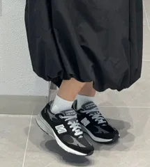 ニューバランス NB 993 軽量 シンプル レザー包み込み 通気性 耐摩耗 ローカット カジュアルシティ通勤ランニングシューズ メンズ ブラック
