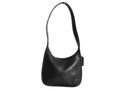 コーチ ワンショルダーバッグ エルゴ レザー ブラック 9020 USA製 23ba46232e60b019348b9474d511c3