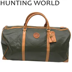【新品未使用】HUNTING WORLD 限定品 ボストンバッグ オイルレザー 1_41ec1c46-c0a8-4796-85dd-