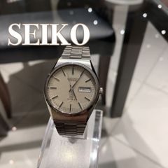 電池交換済 セイコー デイト クォーツ 稼働品 3802-7020 稼働訳有品