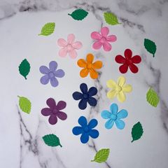 クラフトパンチ　花　エンボス加工