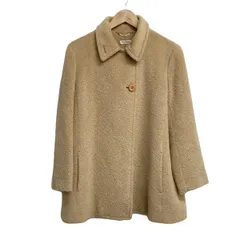 アニオナAGNONA アルパカシャギーコート チャコールS位 | DC