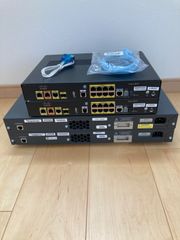 【CCNA、CCNP】4台Cisco891FJ、Catalyst2960