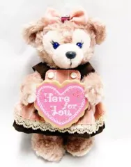 【中古】ぬいぐるみ シェリーメイ ぬいぐるみバッジ 「スウィート・ダッフィー2012」 東京ディズニーシー限定 