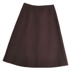 美品 ジルサンダー JIL SANDER スカート フレアスカート ひざ丈 コッ