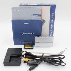 元箱付き。★良品★ SONY ソニー Cyber-shot DSC-T9　シルバー