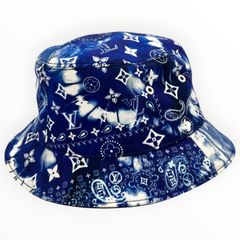 ルイヴィトン リバーシブルバンダナバケットハット - メルカリ