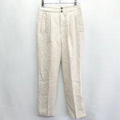 ◇ ⊇ Spick & Span スピック＆スパン スラックスパンツ サイズ34 アイボリー レディース E  【1409100062090】