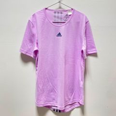 adidas アディダス トレーニングウェア 半袖Tシャツ パープル