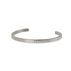 MAISON MARGIELA メゾン マルジェラ スリム マットシルバーブレスレット バングル イタリア正規品 SM3UY0019 S12959 951 新品のサムネイル