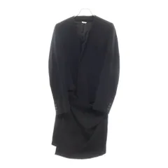 COMME des GARCONS HOMME PLUS (コムデギャルソンオムプリュス) 変形ノーカラーボタンレスコート PJ-J042 ブラックのサムネイル