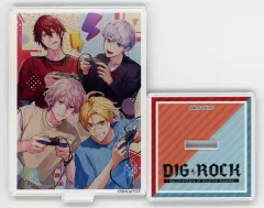 【中古】アクリルスタンド・アクリルパネル [単品] 集合 アクリルスタンド 「Switchソフト DIG-ROCK -Documentary of Youthful Sounds- アニメイト限定セット」 同梱特典