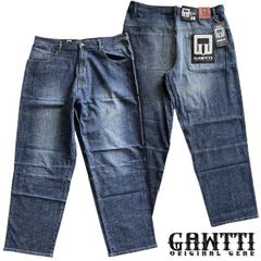 アウトレット 訳あり ガッティー メンズ デニム パンツ ネイビー ワイド ステッチ GAWTTI ガウティ Boo Yaa T.R.I.B.E ブーヤー トライブ ストリート スタイル HIPHOP ウェアー ヒップホップ 西海岸 ファッション LA