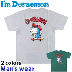 ドラえもん 半袖 Tシャツ メンズ アニメ キャラクター プリント グッズ DM7308