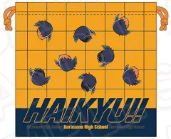 【中古】バッグ 烏野高校 巾着 「ハイキュー!!」