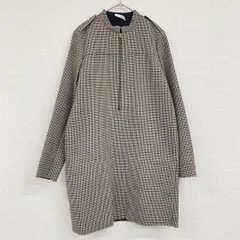 CÉLINE レザー襟 ワンピース　フィービー Celine Colorblock Leather Patchwork Dress Burgundy White 34