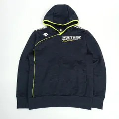 【最終値下げ SALE】DESCENTE デサント フード付き スポーツウェア ネイビー S　B202507
