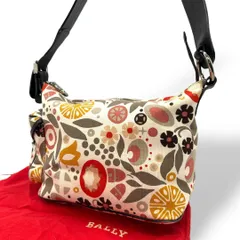 良品 431 バリー ワンショルダーバッグ 総柄 キャンバス レザー