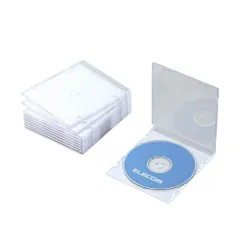 2024年最新】エレコム Blu-ray/DVD/CDケース(スリム/PS/2枚収納) CCD