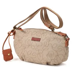 toleur トーラ ショルダー バッグ ポーチ レディース 斜めがけ 軽い おしゃれ 旅行 60代 50代 40代 30代  キャンバス ベージュ