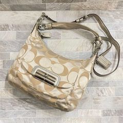 COACH コーチ ハンドバッグ 2way ショルダーバッグ シグネチャー ベージュ L1020-16805