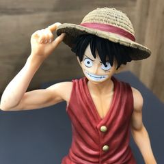 ワンピース ルフィ 胸像フィギュア 新世界編 麦わらの一味 台座付き
