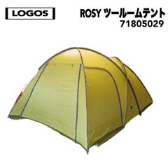 LOGOS(ロゴス) ROSY ツールームテント5人〜6人用 71805029(蛍光グリーン/グレー)