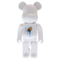 MEDICOM TOY (メディコムトイ) BE@RBRICK Nujabes Hydeout Logo 400% ベアブリック ヌジャベス ハイドアウト ロゴ フィギュア ホワイトのサムネイル