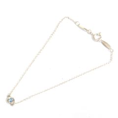 NA408611 ティファニー エルサ・ペレッティ カラー バイ ザ ヤード アクアマリン ブレスレット シルバー/925 レディース TIFFANY&Co. 中古