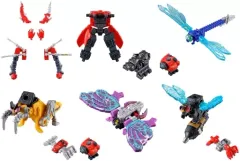 【中古】食玩 プラモデル ミニプラ シュゴッド合体シリーズ01 キングオージャー セット