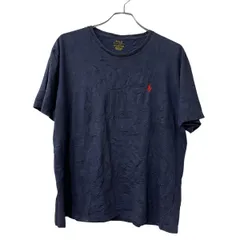 POLO RALPH LAUREN 半袖 ロゴ Tシャツ XL ネイビー ポロラルフローレン 古着卸 アメリカ仕入 a707-5637のサムネイル