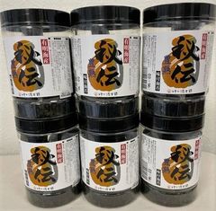 有明海産　味付海苔　8切80枚　ビッグサイズ　板のリ10枚　6個セット
