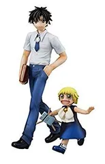 【中古】G.E.M.シリーズ 金色のガッシュベル!! ガッシュ・ベル&高嶺清磨(初回特典付) 約20cm(高嶺清磨) 約9cm(ガッシュ・ベル) PVC&ABS製 塗装済み完成品 dwos6rj