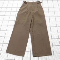 ◇ ⊂ ROPE PICNIC ロペピクニック ハイウエスト パンツ サイズ38 カーキ系 レディース E  【1508270014585】