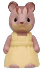 【中古】おもちゃ くりみリスの女の子(サフラン) 「シルバニアファミリー フィギュアコレクション4」
