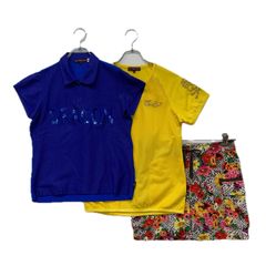 St.Andrews - coco 中古 セントアンドリュース StANDREWS メンズ 半袖シャツ L 白×黒 ホワイト×ブラック モックネック ボーダー 中古 メンズ セントアンドリュース StANDREWS 半袖シャツ L 白