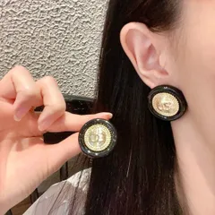 【今日特価】Chanel シャネル ヴィンテージ ダブル C イヤリング