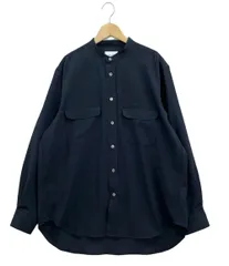 美品 ユナイテッドアローズ アンド サンズ 長袖シャツ バンドカラーシャツ メンズ SIZE L (L) UNITED ARROWS & SONS