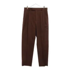 新品未使用 22AW ワコマリア ドーメル ワンタック トラウザーズ パンツ L WACKO MARIA - WACKO MARIA ワコマリア 22AW DORMEUIL / STRIPED