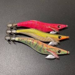 アオリーQ エース 3.5号 エギ エギセット 廃盤 Egi Squid Jig Calamari DUEL YO-ZURI EZ-Q AurieQ Ace